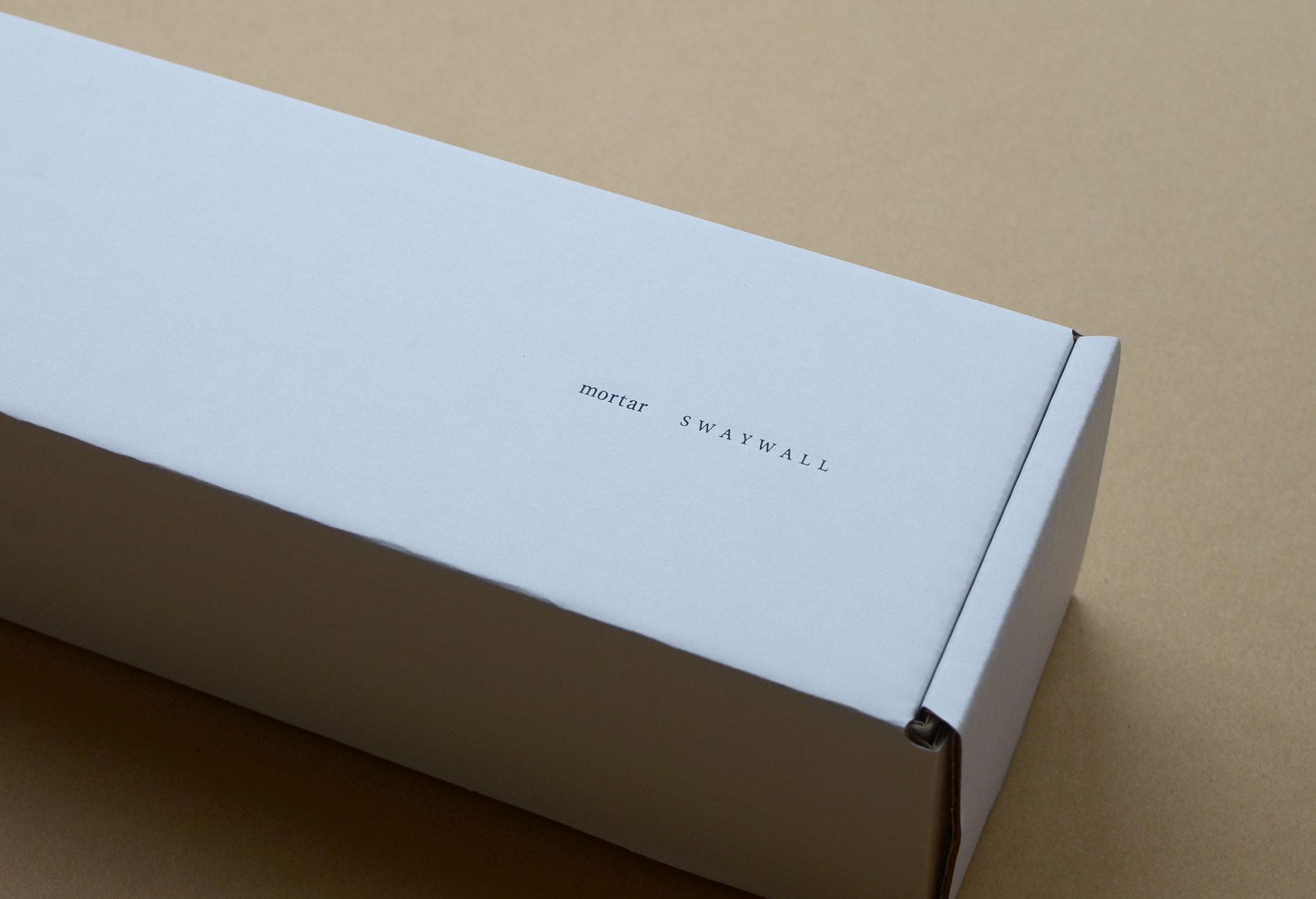 極薄のモルタル